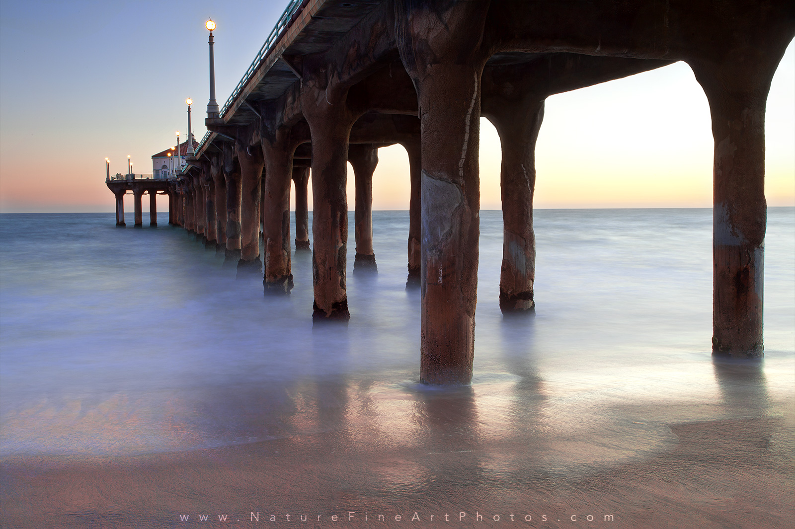 Sunset Photo of Manhattan Beach Pier