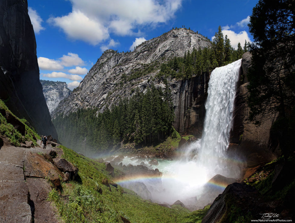 Nature Photo of Vernal Falls in Yosemite