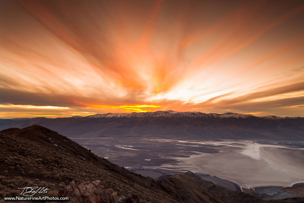 Photo of Dante's View in Death Valley