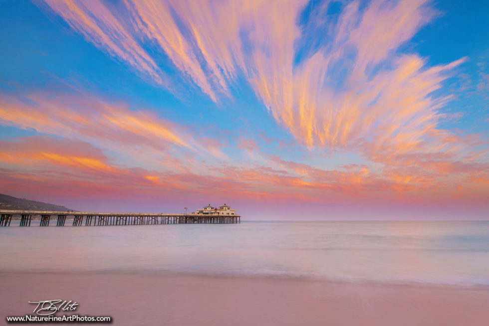 Sunset Photo of Malibu Pier