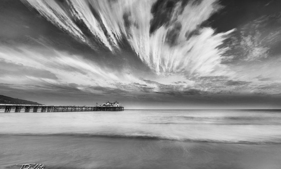 Malibu Beach Pier Nature Fine Art Photo