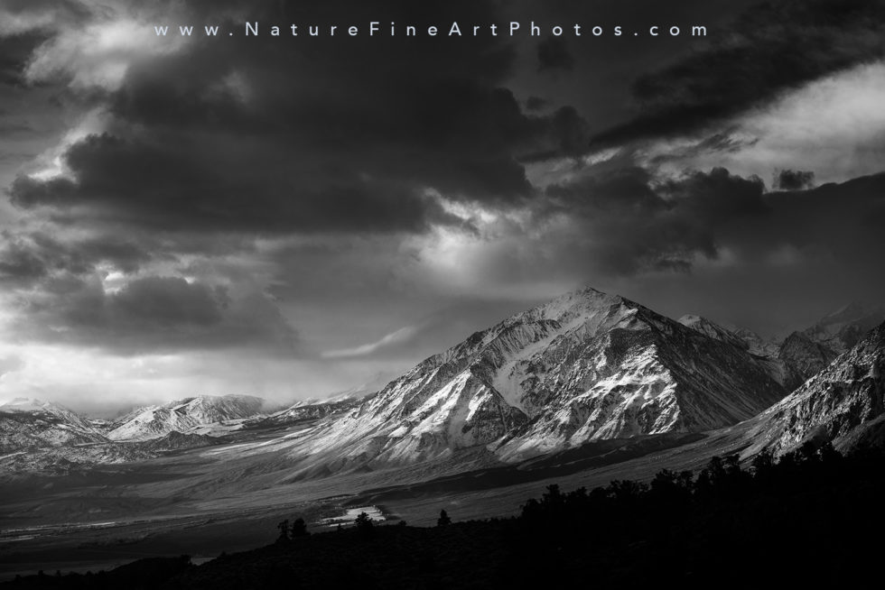 Eastern Sierra mountains photograph