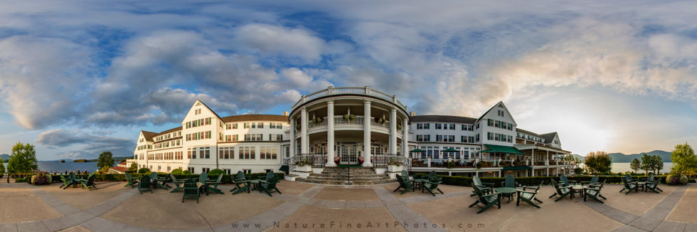 Sagamore Hotel in Bolton Landing New York photograph