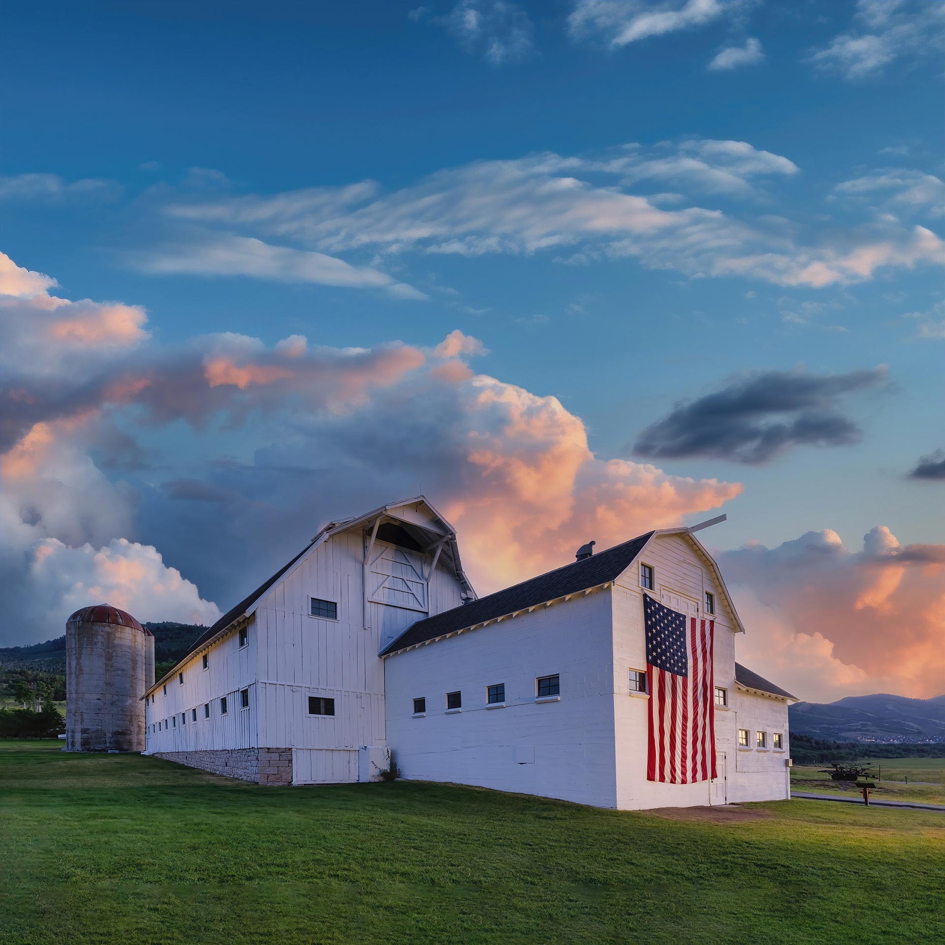McPolin Barn in Park City (color)